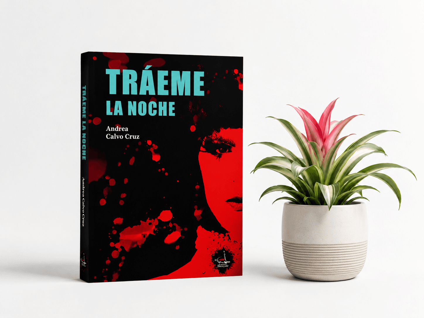 Portada del libro «Tráeme la noche» de Andrea Calvo Cruz