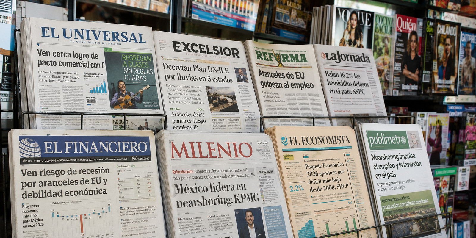 Periódicos y Revistas en México donde Resalta la Importancia de la Redacción y Corrección de Notas de Prensa