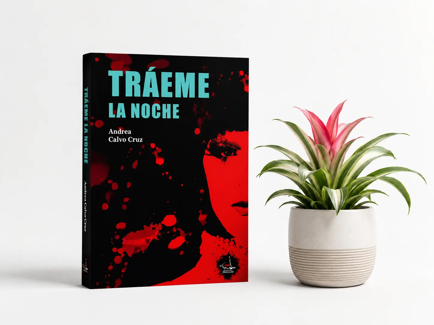 Portada del libro «Tráeme la noche» de Andrea Calvo Cruz